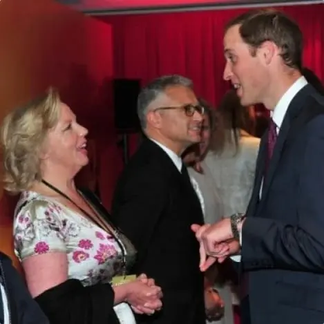 Deborah Meaden and Prince William