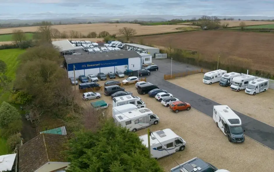 Somerset Motorhome Centre site